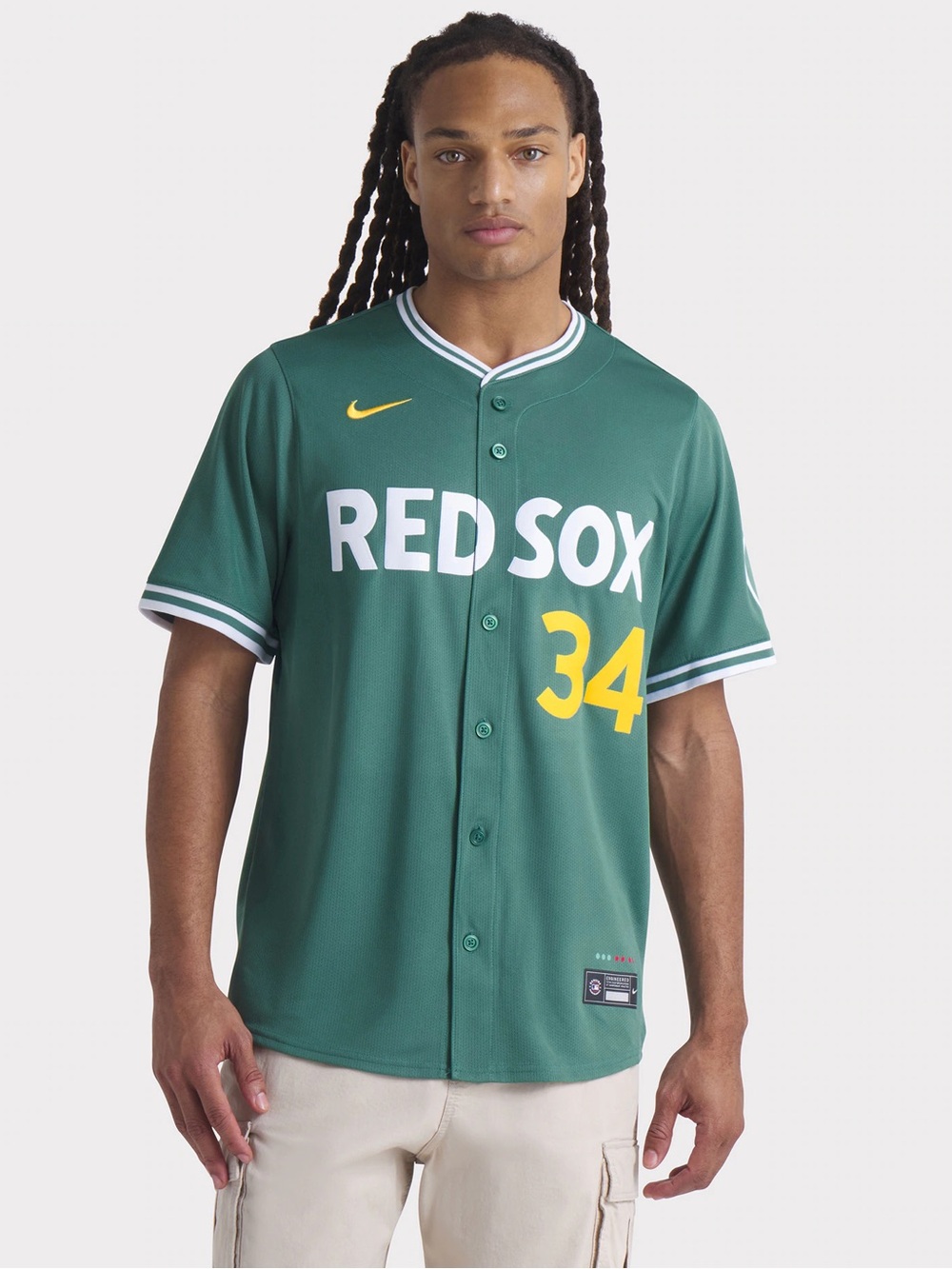 Nike David Ortiz Boston Red Sox City Connect Green Monster Limited Edt Jersey